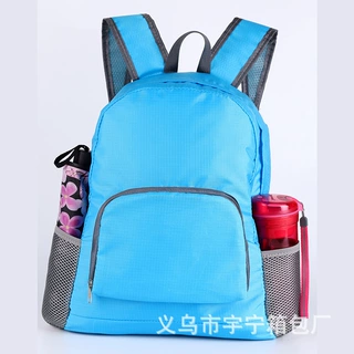可折叠公司活动户外旅行包皮肤包男女便携双肩包背包定制印logo