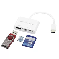 Применение Apple Type-C для чтения мобильного телефона, TF SD карта, USB интерфейс triple Android OTG кард-ридер, флешка