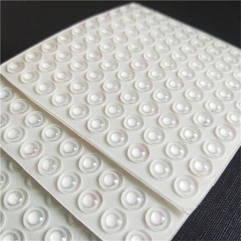 家具桌椅抗震防撞垫门把手缓冲垫自粘透明硅胶垫