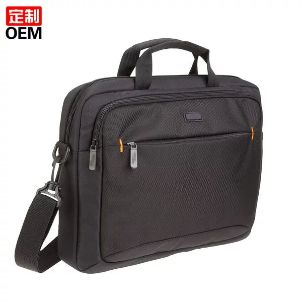Custom 1680D Waterproof Oxford Cloth Computer Bag Large Capacity Thickened Briefcase Multi-Layer Crossbody Business Bag