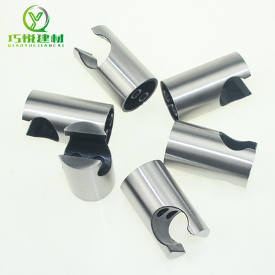 工厂批发SUS304不锈钢精细拉丝花洒固定座挂墙支架|ms