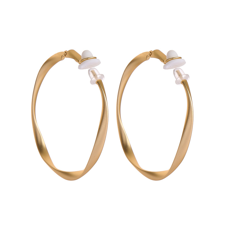 Alloy Earrings Fashion Simple Geometric Earrings Hoop Earrings Women display picture 8