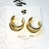 Metal trend earrings, Aliexpress