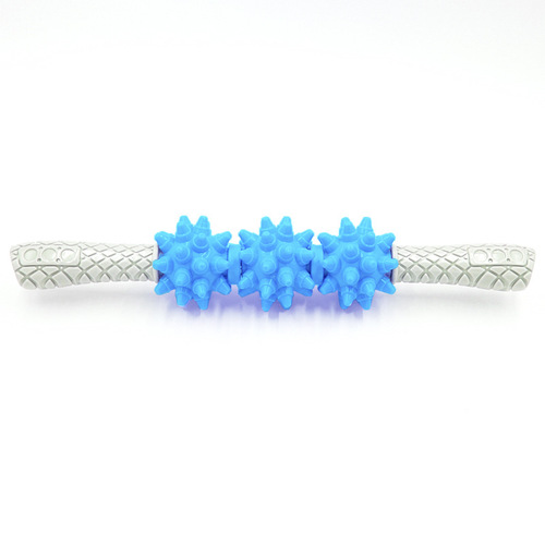 Thorn ball fitness massage stick leg roller wolf tooth fascia stick yoga massage roller