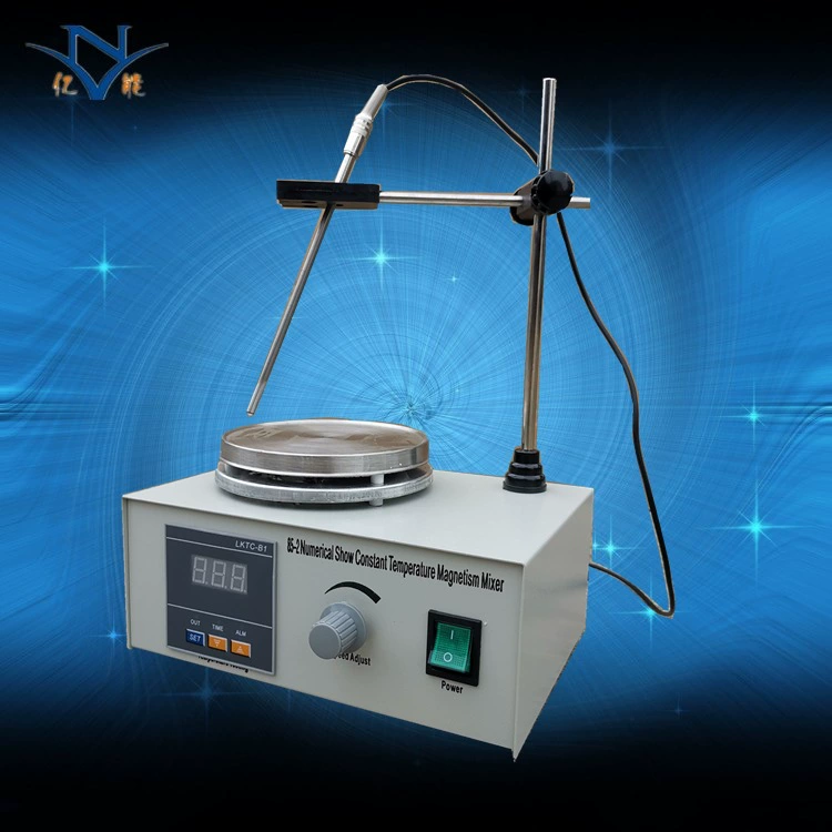 Обеспечить внешнюю торговлю 85-2 с постоянной температурой магнитной мешалкой, нагревательный смеситель по Фаренгейту, цифровой дисплей, поддержка калибра США, настройка