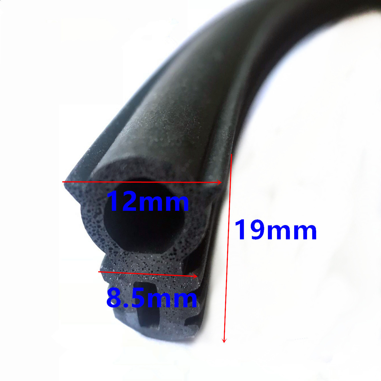 浙江宁波上海江苏机电气柜箱体隔音三元乙丙pvc橡胶密封卡条