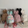 Plush universal cartoon backpack, Japanese rabbit, school bag