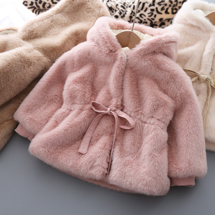 Куртка, утепленный пуховик для девочек, детский свитер, в западном стиле
