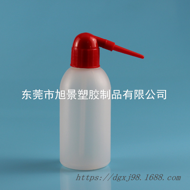 【E127】250ML洗瓶，弯咀瓶，塑料瓶