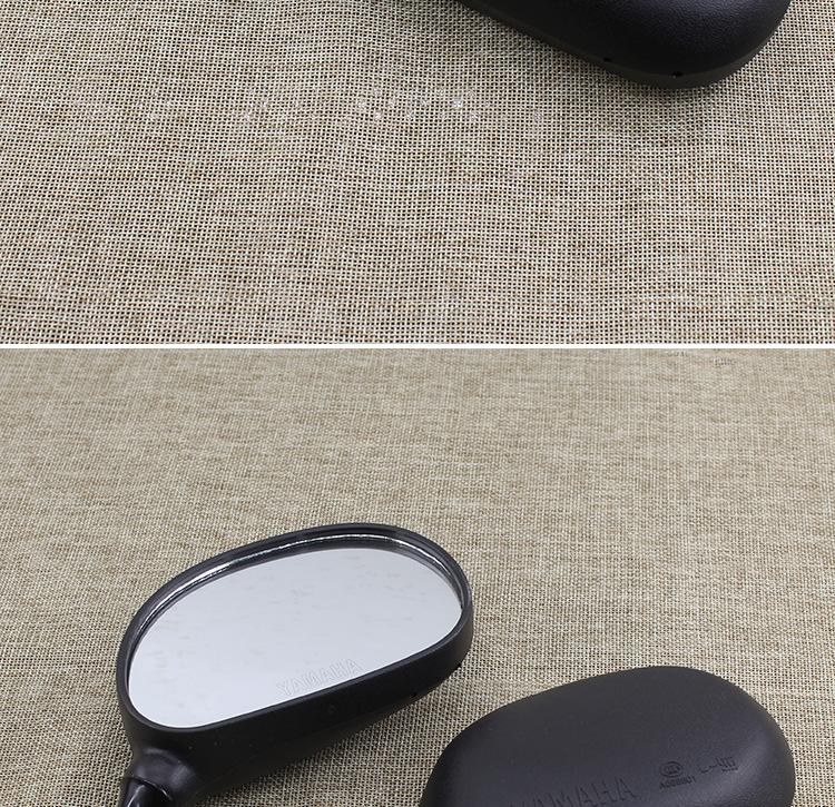 Motorcycle Convex Rearview Mirror Electric Vehicle Accessories Qiaoge 100 Fuxi Huajia Liying Reversing Mirror 8-Wire Reflector