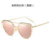 Sunglasses, retro fashionable trend metal glasses suitable for men and women solar-powered, wholesale, European style