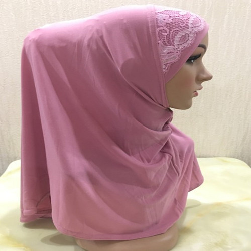 Factory direct selling hat headband lace crystal hemp hijab Arabic headscarf wholesale H020