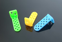 Corner bracket fixed plate 1512302AB colorful fixed rack plastic corner strip right-angle piece L-shaped connecting rod