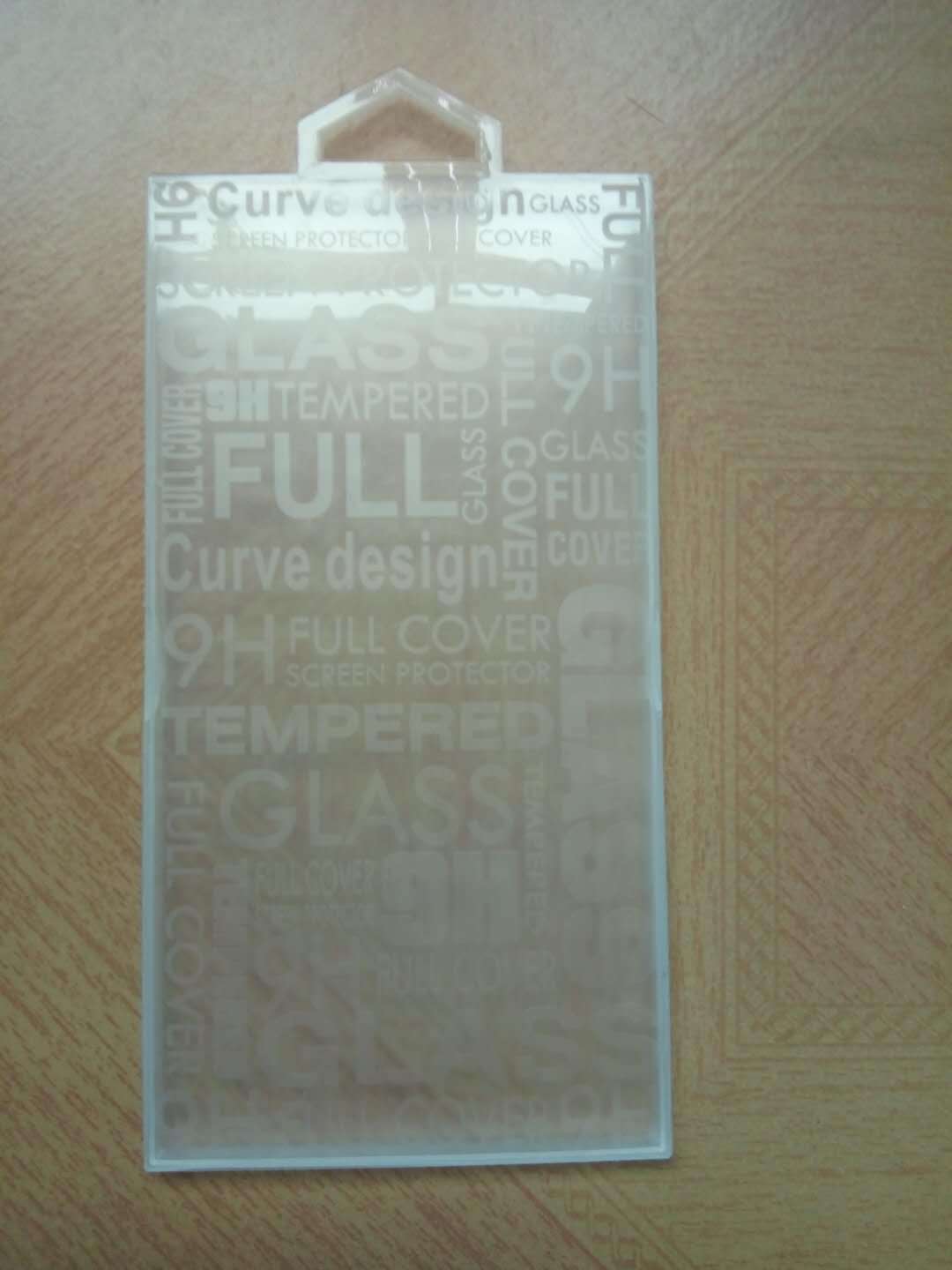 手机膜包装盒 PP手机贴膜包装盒新软胶手机钢化玻璃膜包装盒P3A12