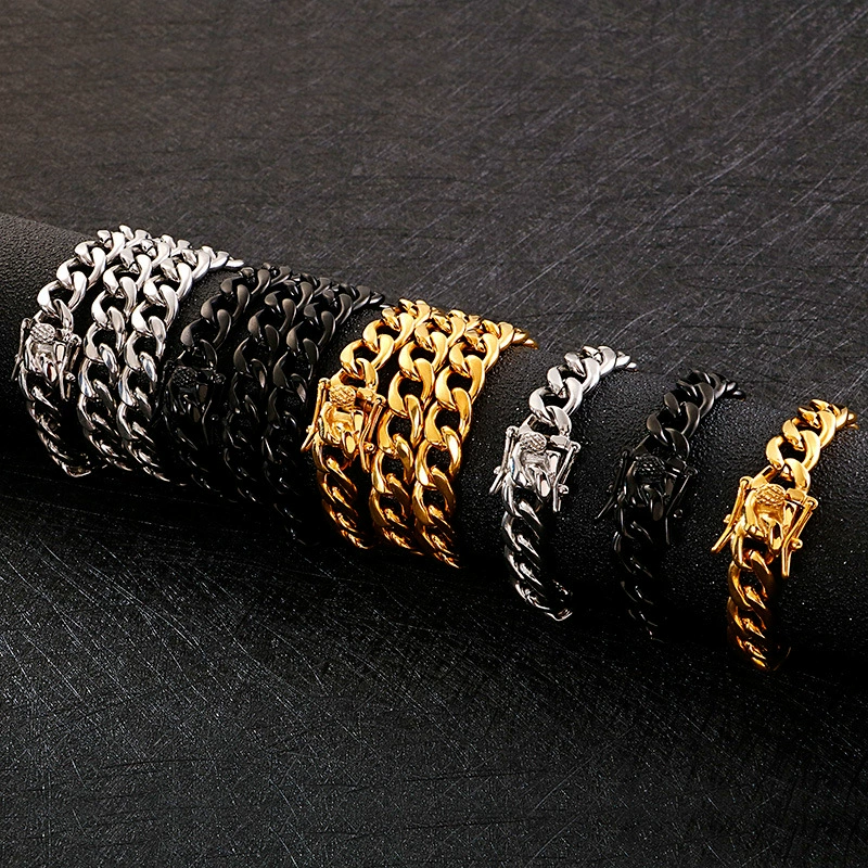 Necklace, accessory hip-hop style, fashionable chain, European style, wholesale, custom-made