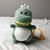 Plush dinosaur, cartoon cute one-shoulder bag, shoulder bag, 2019, new collection, Korean style