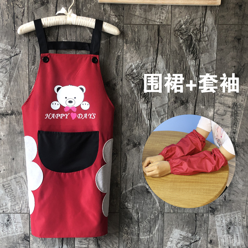 Delantal de correa de mano borrable para el hogar a prueba de aceite a prueba de agua logotipo personalizado de cocina Linda ropa de trabajo para hombres de moda