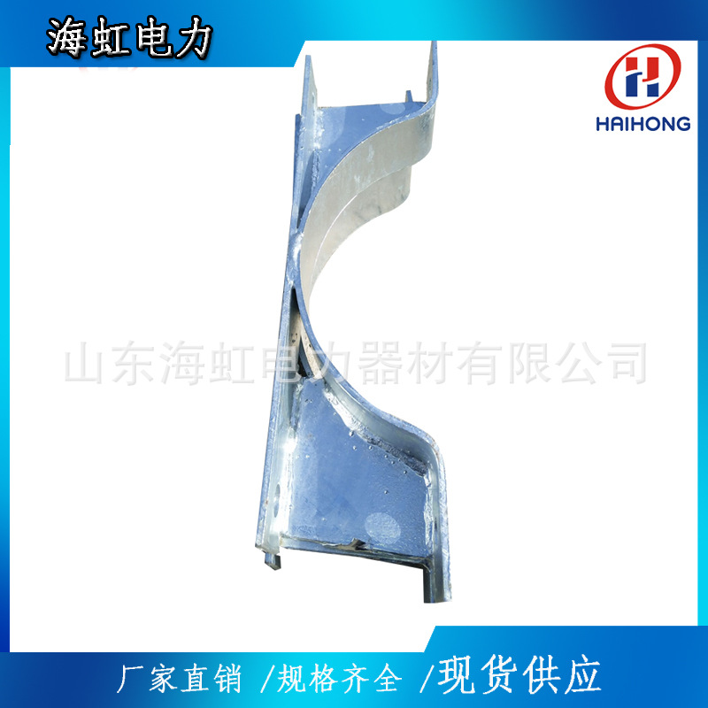 电力变台来图 变压器配件铁件变压器台架用抱箍1L