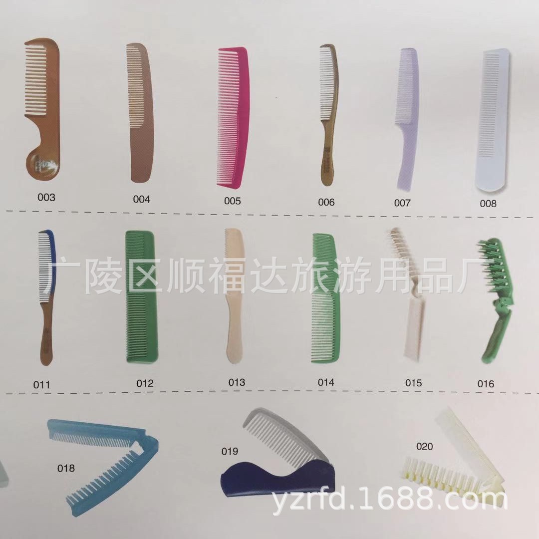 disposable Plastic comb wholesale major Produce Disposable supplies For many years In promotions