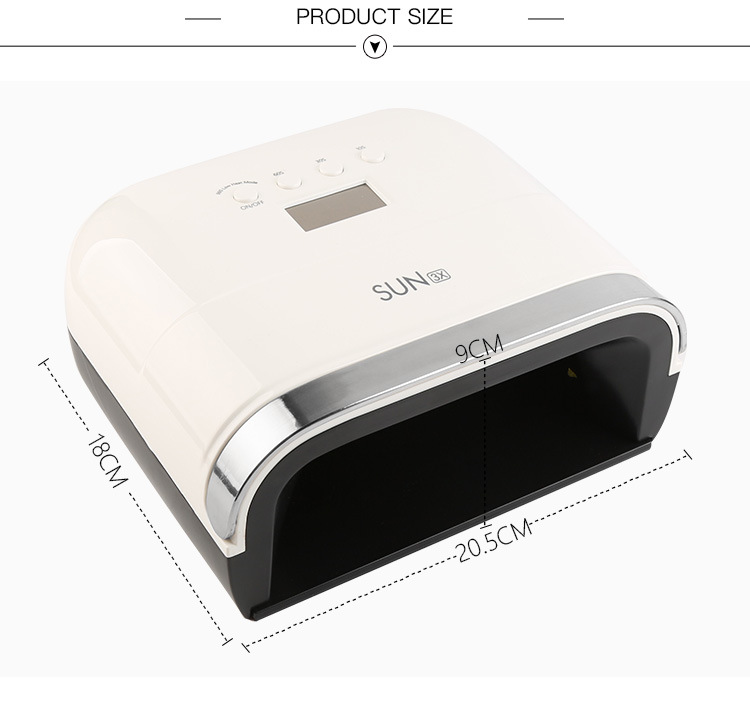 美甲光疗机_厂家直销可手提美甲灯sun3x24uvled黑手光疗机
