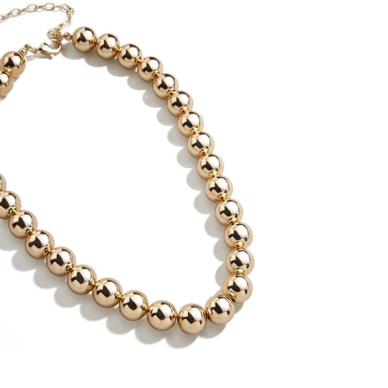 Women'S Gender Fashion Exaggerated Big Gold Chain Metal Neck Chain Clavicle Chain