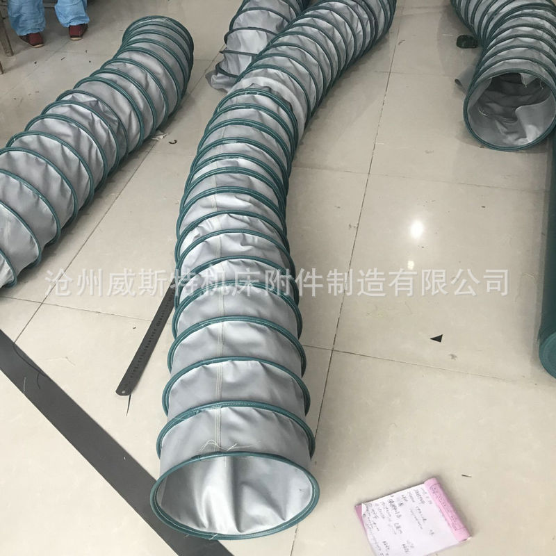 耐热排风管耐高温软风管定制 高温排气管烟管伸缩通风管-阿里巴巴