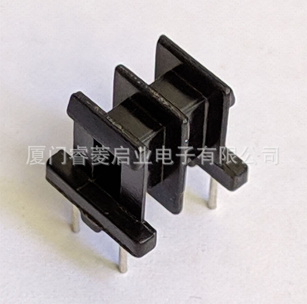 EE10/EI10 2槽 卧式 2+2 针距5.0 排距8.9 高10.6 变压器骨架厂家