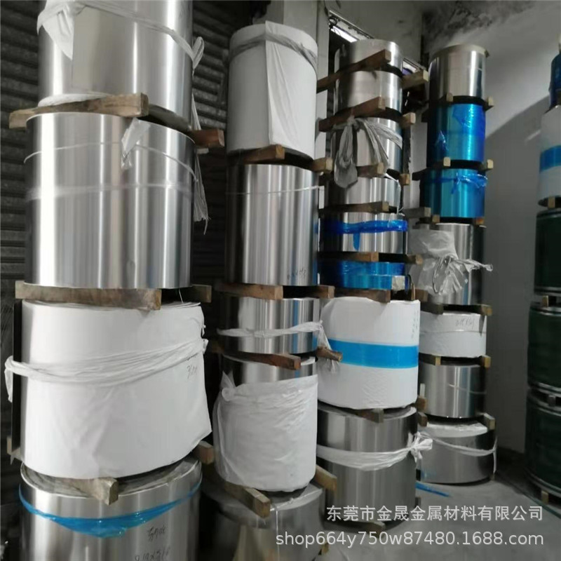 退火 弹簧 冷轧301 201 304 316L不锈钢带 来图激光切割 加工剪样