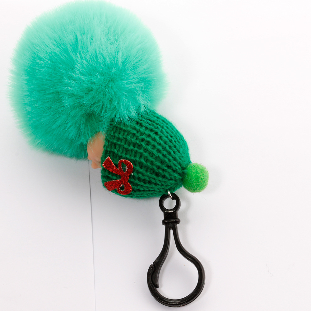 hotsale fashion new quality cute sleeping doll fur ball key ring Meng baby coin purse key pendant wholesalepicture13