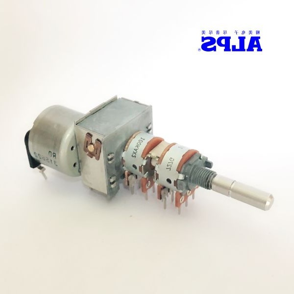 日本ALPS 马兰士PM711AV功放机音量控制马达电位器A100KX4 14接