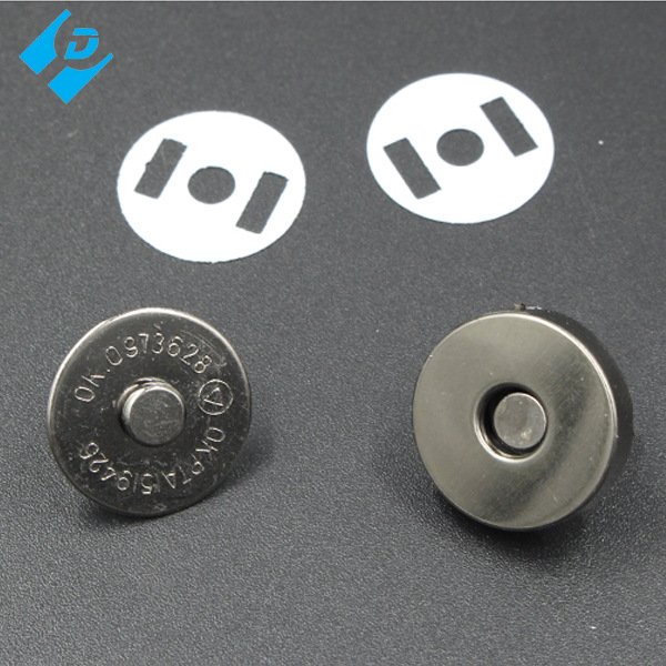 厂家直销 箱包手袋皮具 多款镍色14MM超薄铜壳磁钮 磁扣 优质现货