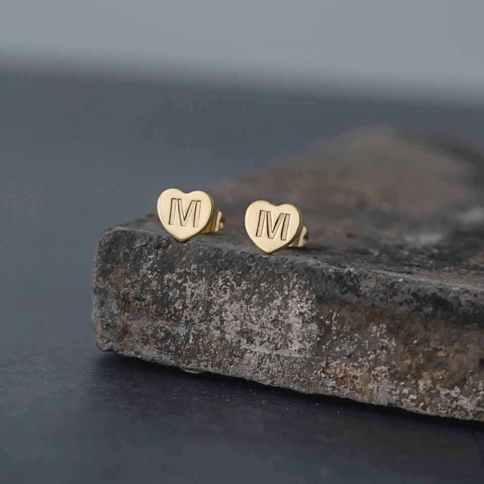 Nouvelles Boucles D&#39;oreilles Anglaises 26 Lettres display picture 3