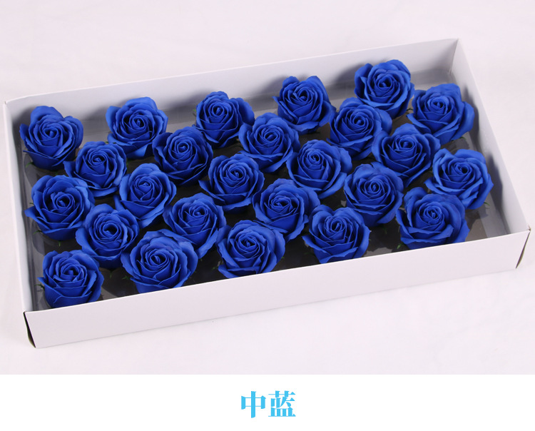 3层带带拖玫瑰香皂花