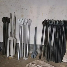 厂家供应地质勘探自由钳岩心管自由钳垫叉扳叉单头呆扳手钻机配件