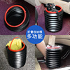 Bucket, transport for car, folding bike, handheld universal telescopic garbage can