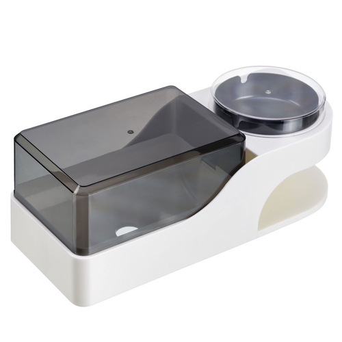 Creative home punch-free hotel paper towel holder toilet tissue box with ashtray wholesale