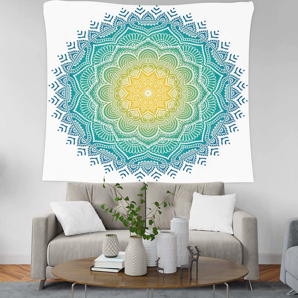 Широкая большая дверная ткань богемные домашние гобелены настенные украшения