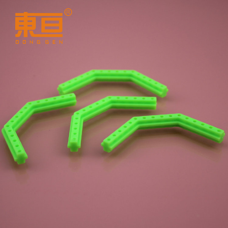 JGS7768绿 角杆  十道杆 135度双角杆 塑料杆 科技积木零件1903