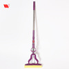 factory Direct selling Wei Jie household Fold Plastic water Cotton mop Stainless steel Telescoping PVA Plastic cotton trailer wholesale