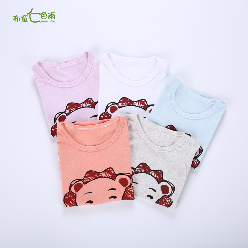 男童背心夏纯棉儿童针织工字韩版休闲运动薄款上衣传淘宝一件代发