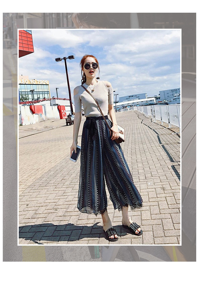 Costume femme en Tricot + mousseline - Ref 3333919 Image 16