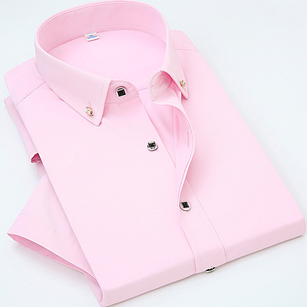 Fashionable thin solid color professional shirt