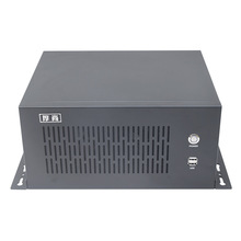 4U挂壁式工业HTPC机箱工控服务器机箱1.2厚ATX电源承接OEM定制