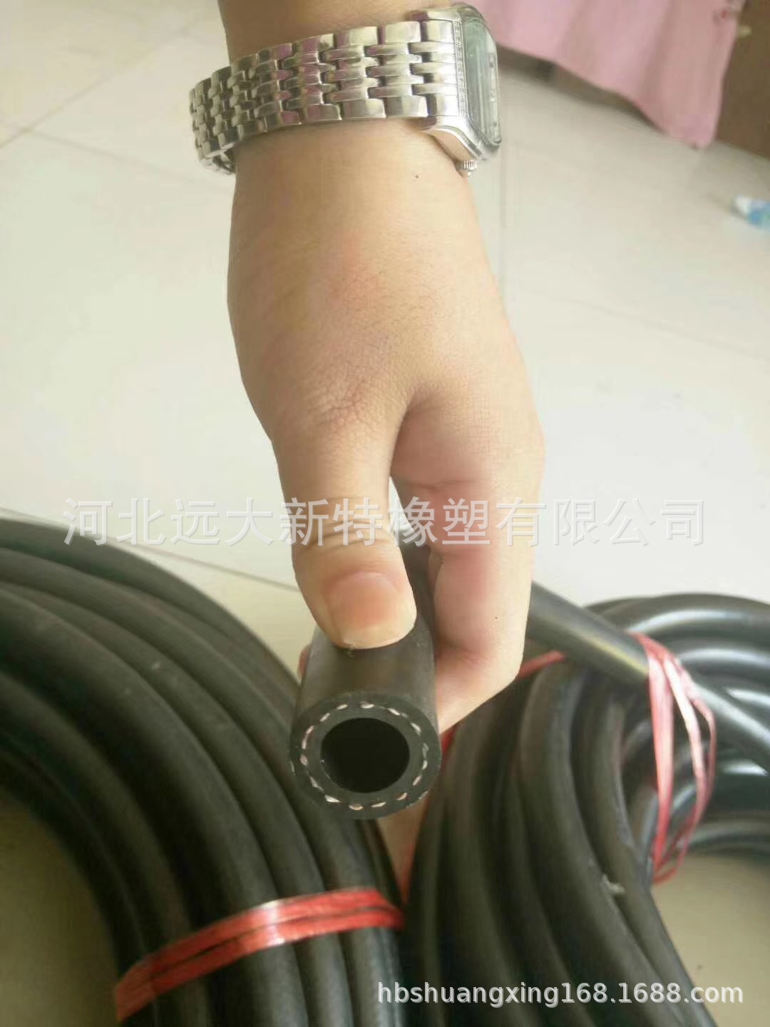 夹线胶管 铝厂胶管 扣压气管 KY软管 铝厂专用绝缘软管