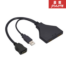 ��ƷHDMIһ�ֶ���USB��늸��������hdmiһ�ֶ��D�Ӿ�֧��4K��X