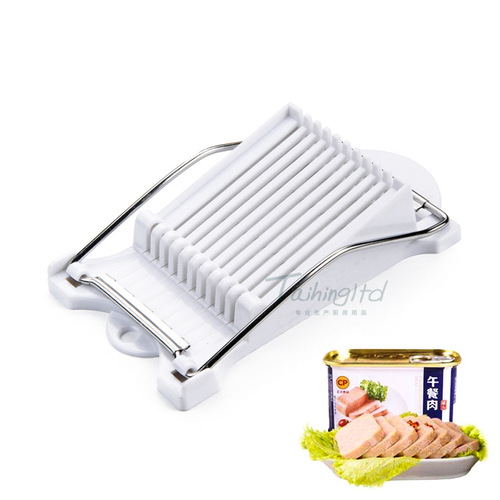 Luncheon meat ham slicer egg slicer banana slicer ham slicer 304 cutting color box packaging
