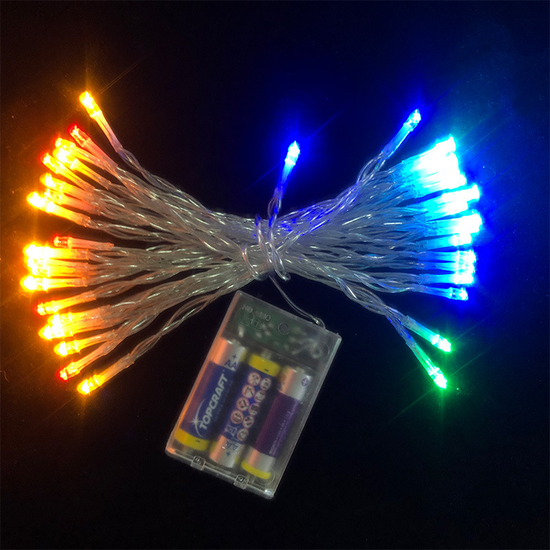 led lights battery box light string USB outdoor waterproof remote control string lights hanging lights flashing lights holiday decoration