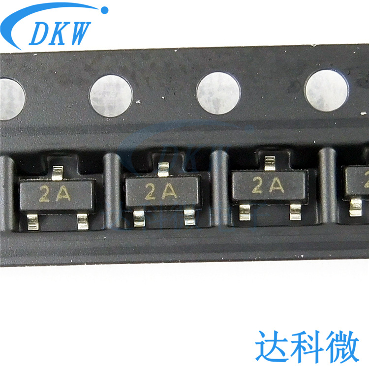 MMBT3906 2N3906 SOT-23贴片 丝印：2A NPN晶体三极管 CJ/长电