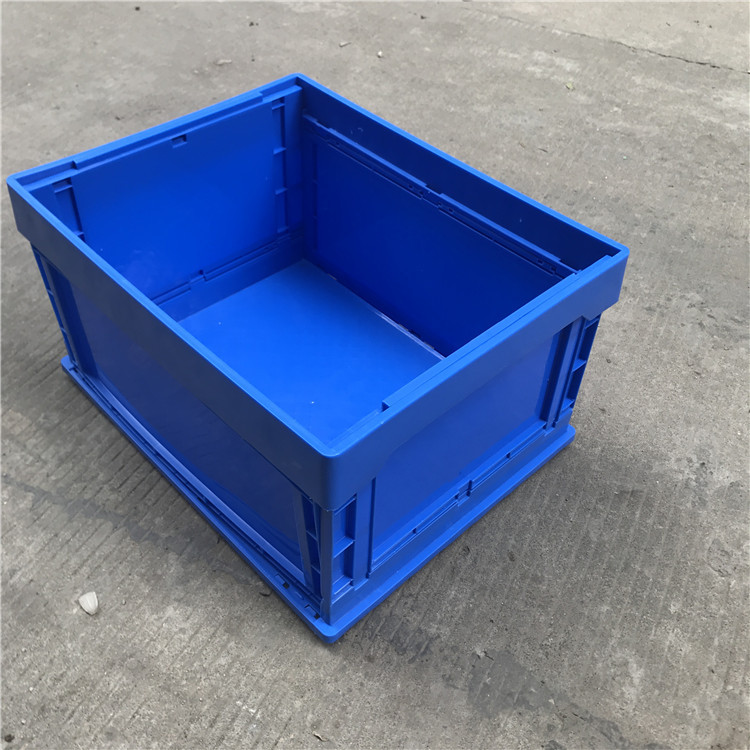 深圳 东莞 广州塑胶折叠箱600*493*340塑胶折叠箱 珠海折叠周转箱