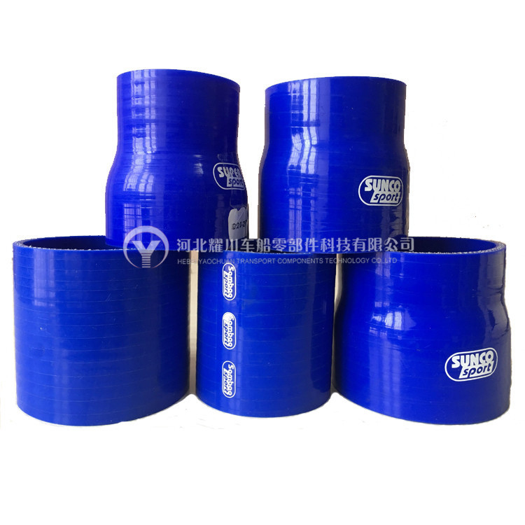 供应汽车改装软管接头 耐高温耐高压 增压管接头 夹布硅胶管